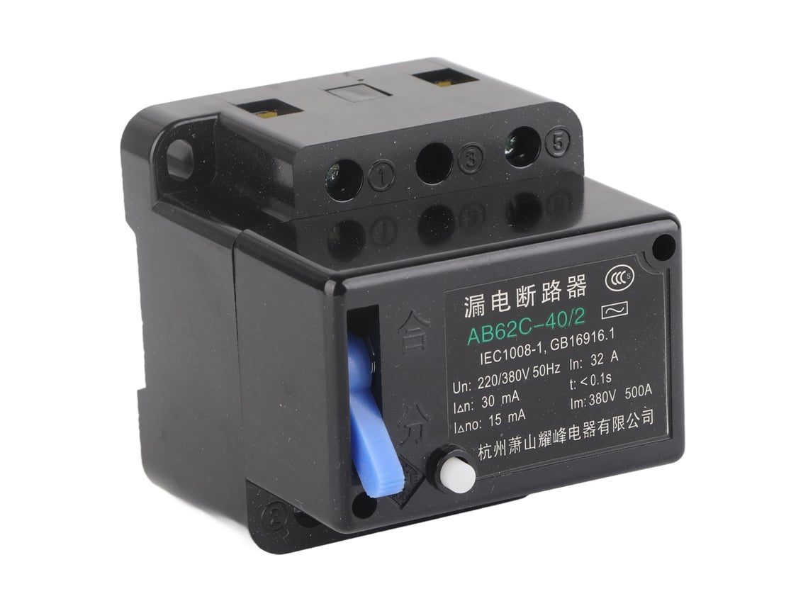 Disyuntor Mcb 2p 380v 3 Fases 4 Hilos Interruptor Aire Protección Contra Sobrecarga Para Hogar