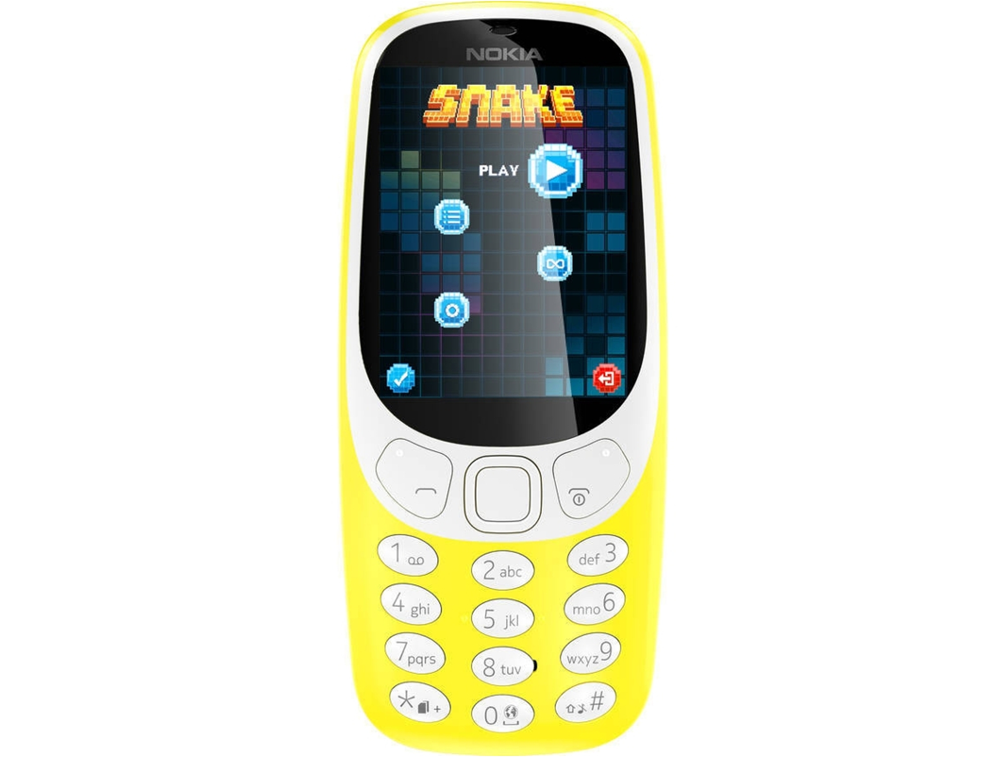Teléfono móvil NOKIA 3310 (2.4'' - 2G - Amarillo)