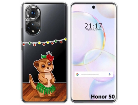 Carcasa Huawei Nova 9 / Honor 50 5G TUMUNDOSMARTPHONE Dibujos Transparente Multicolor