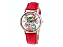 Reloj De Mujer Con Brazalete De Acero Inoxidable Y Números Romanos (oro Blanco)