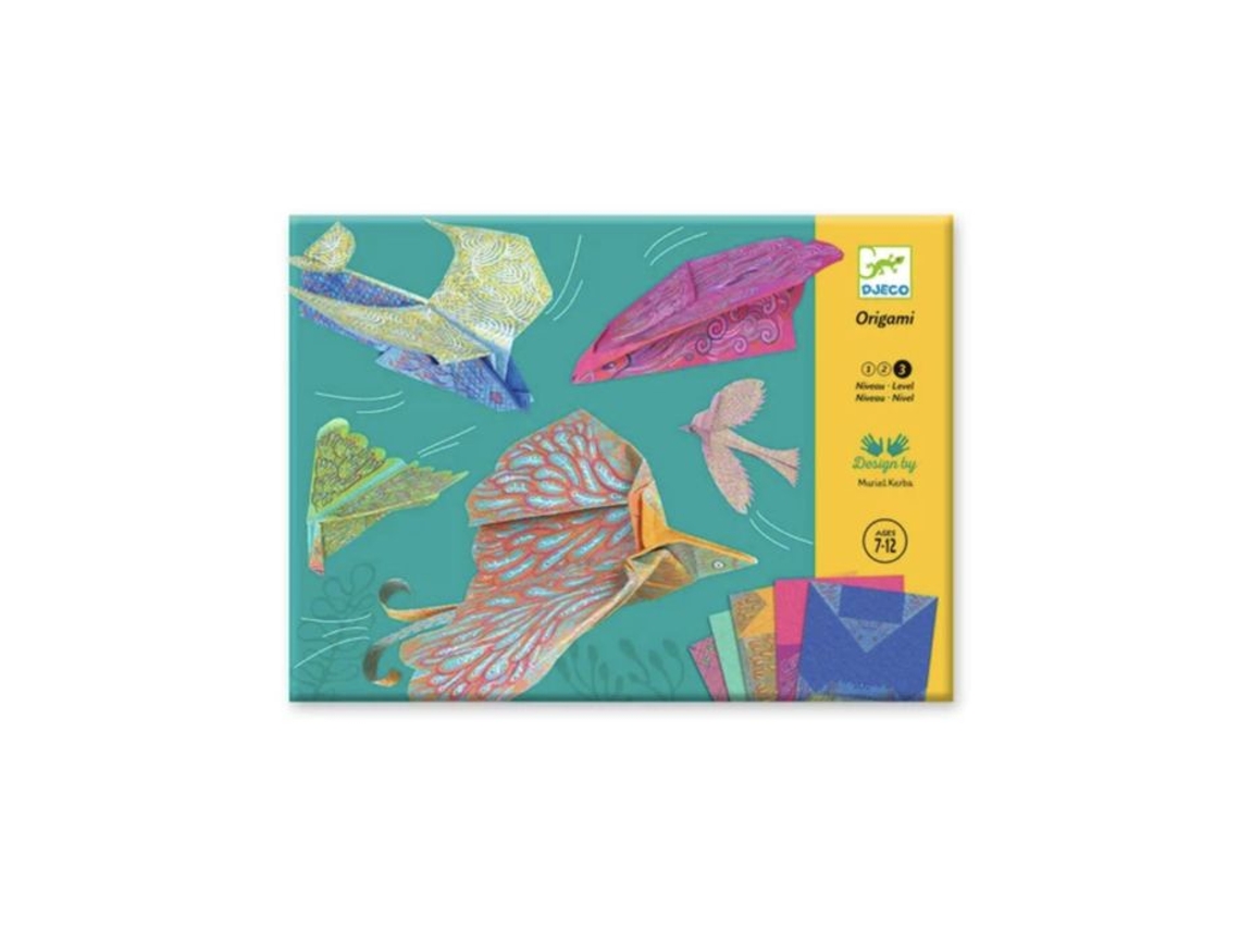 Origami Djeco À Tire Dailes Multicolor 11 Hojas A partir de 7 años