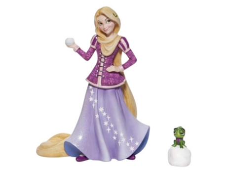 Accesorio de Merchandising ENESCO Emaranhado and pascal christmas edition figure rapunzel