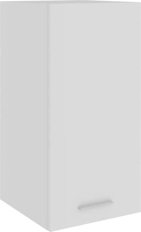 Armario Colgante De cocina vidaxl aglomerado blanco 295x31x60 cm pared hanging cabinet 801244 29.5 31 60