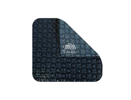 Cobertor Térmico COVER4ME Gris/Gris oscuro Burbuja Diamante OXO 500 Micras Ancho 6,00m x Largo 11,00m sin Ribete