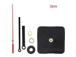 Kit de piezas para mecanismos de relojes de cuarzo eléctricos (2 unidades): horas, minutos y segundos.
