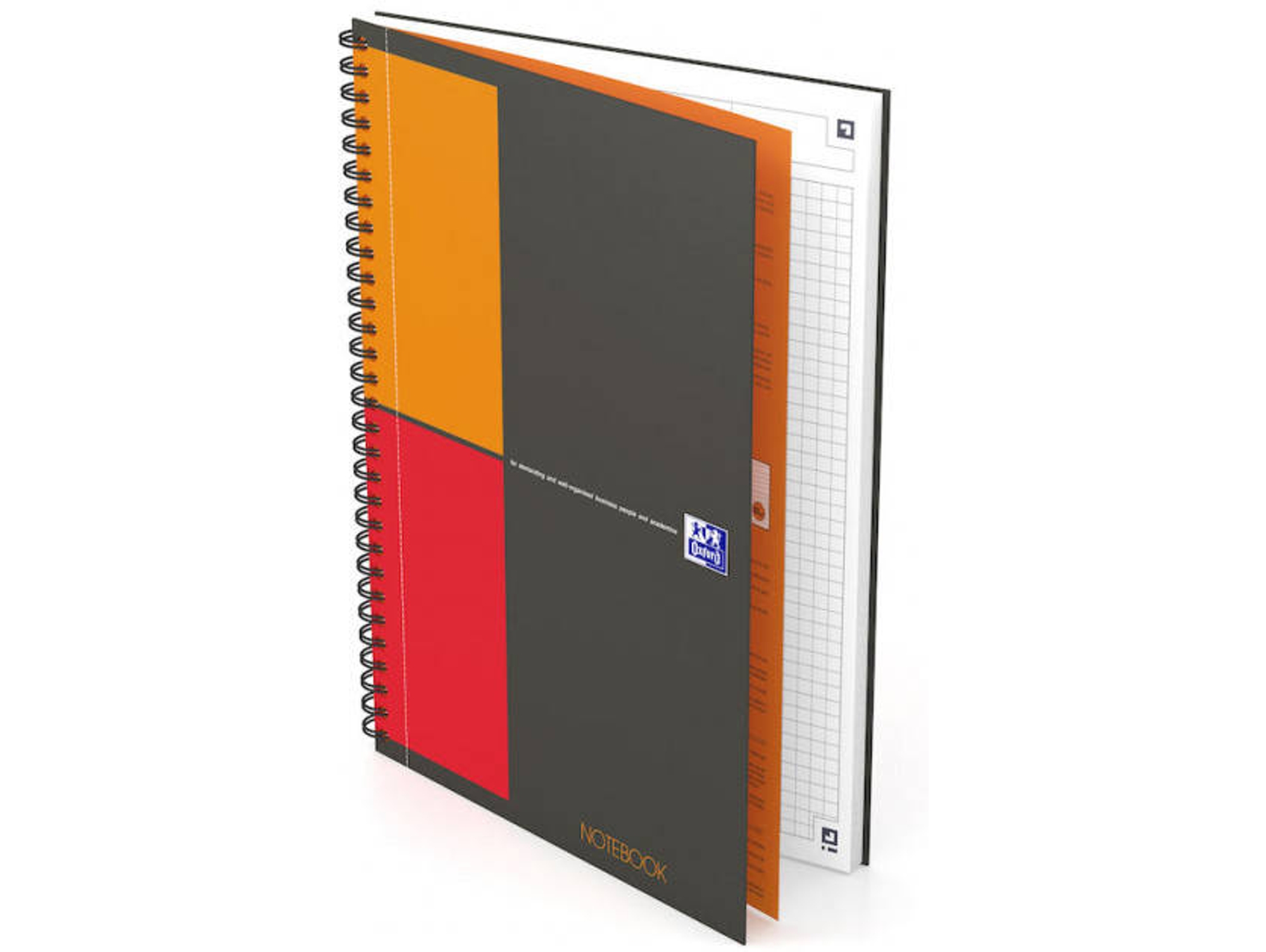 Cuarderno OXFORD 400080784 (B5 - Gris)