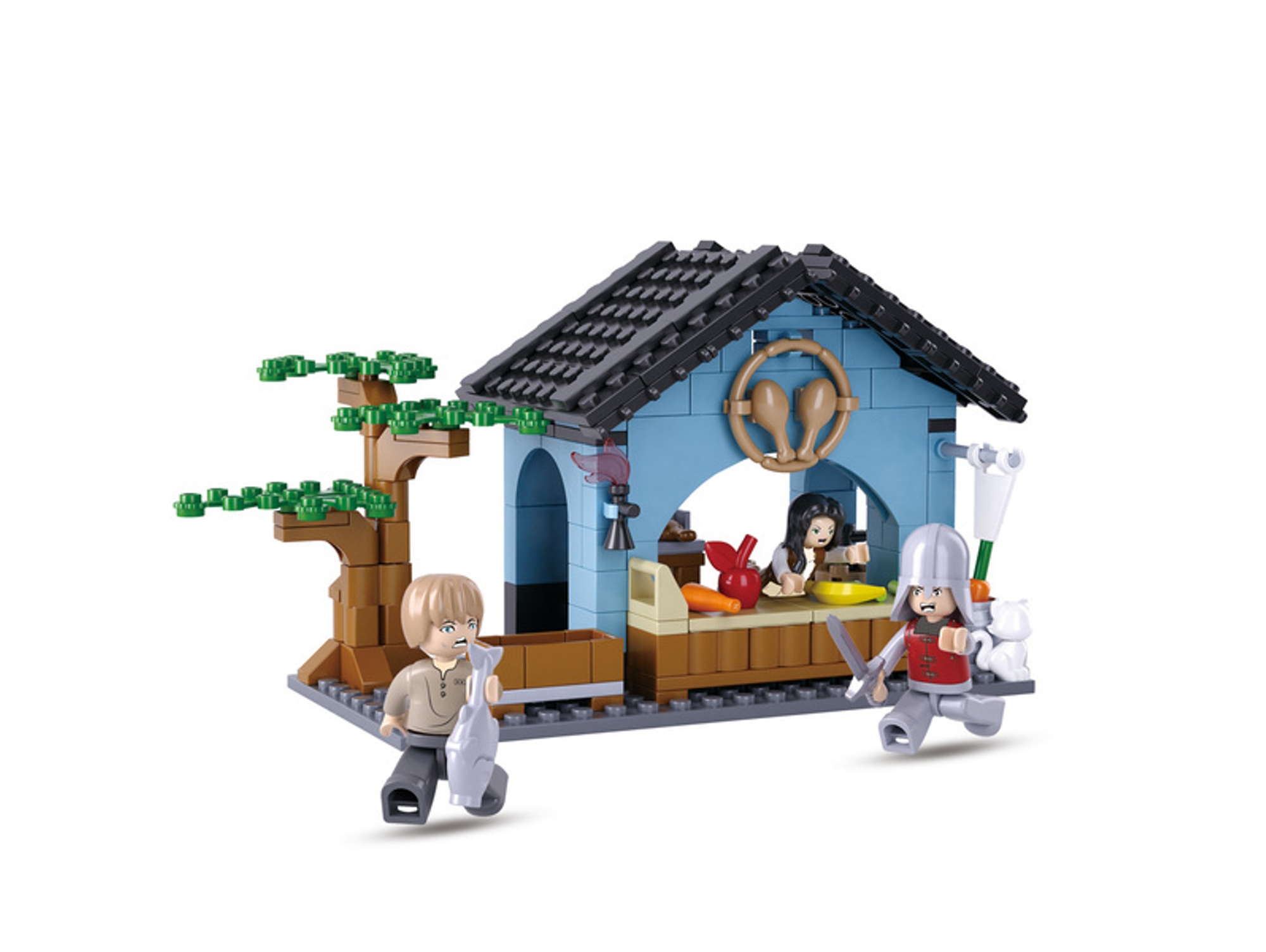 Construcción SLUBAN Legend Warriors - Mercadillo (Edad Mínima: 6)