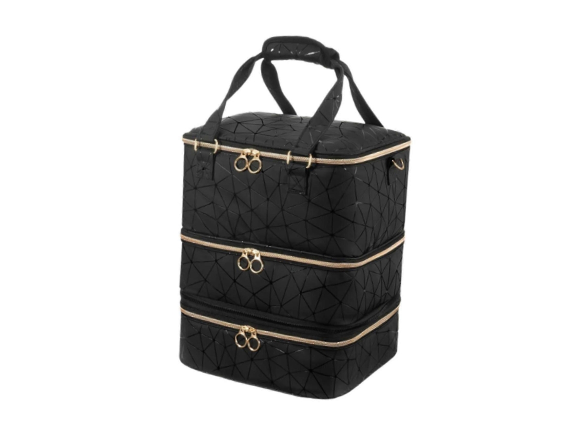 Bolsa organizadora portátil para esmaltes de uñas y herramientas de manicura, lámpara de uñas Ly Ebike
