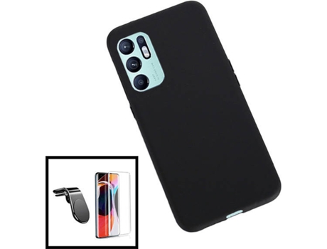 Kit Funda, Protector de Pantalla y Soporte Magnético Oppo Reno6 PHONECARE 6021
