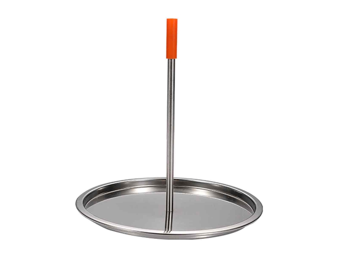 Pincho de acero inoxidable para shawarma para parrilla de barbacoa, diseño antideslizante que garantiza una retención segura de la carne, construcción resistente para