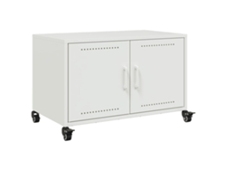 Mueble De Tv VIDAXL Blanco Acero (100.5x39x43.5 cm)