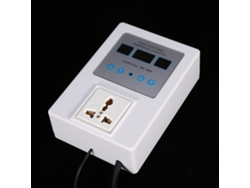 Controlador de temperatura digital LED con sonda impermeable