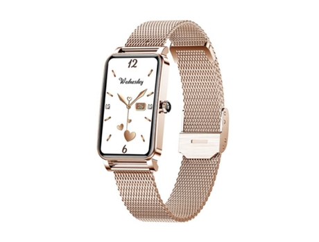 Smartwatch SMANDY ZX19 1.45 para Android IOS (IP68 - Dorado)