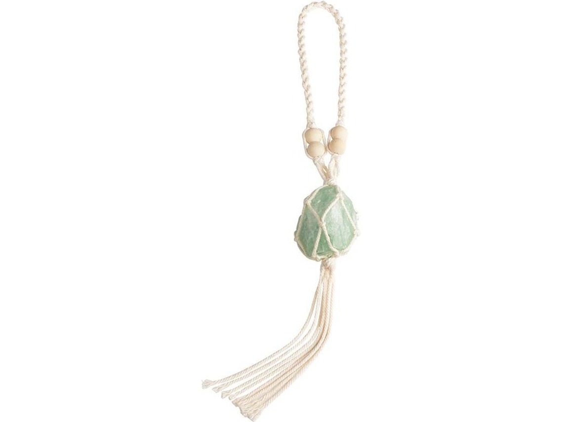 2026altiro-colgante De Cristal De Fluorita Verde Natural Para Decoración Del Hogar Y Del Coche, Feng Shui Y Sanación.