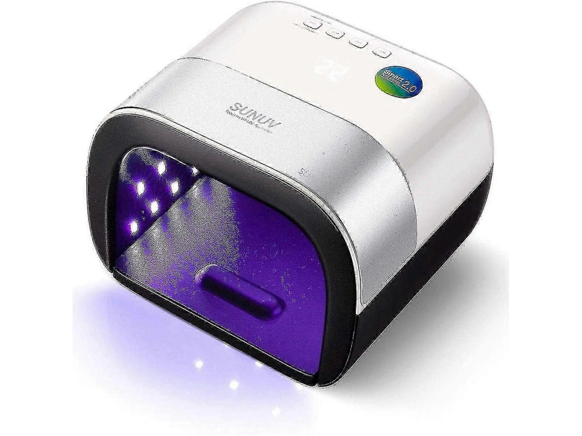 Lâmpada De Led, Secador De Unha Profissional Sunuv 48w Com Sensor Automático E Display Lcd Para Casa E Salão De Beleza