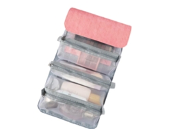 Bolsa de cosméticos extraíble, 4 en 1, organizador de maquillaje de viaje, colgante KOFIHETY