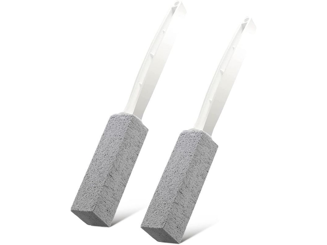 2026-2 Limpiadores De Inodoro Con Mango Ergonómico, Piedra Pumice Para Quitar Manchas De Agua Dura Y Anillos En Inodoro, Piscina Y Fregadero