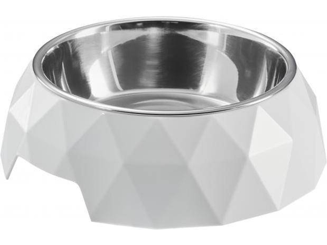 Comedero para Perros HUNTER Elegante (Blanco - 160ml - Melamina)