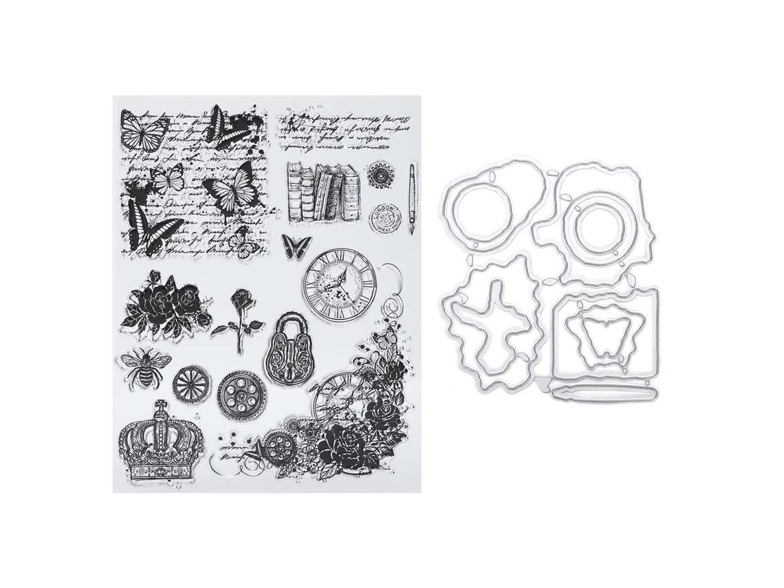 Sello Transparente De Goma Tpr Para Diy, Decoración De Diarios Y Álbumes, Accesorios Para Manualidades (t1746tc)