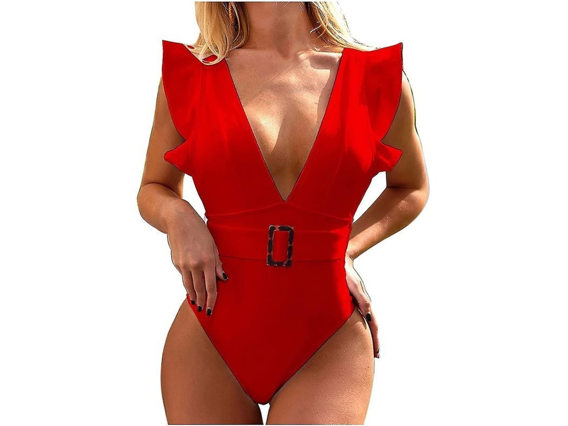 2026-traje De Baño De Una Pieza Control De Barriga Con Diseño Estrecho Y Relleno Moda Para Mujer