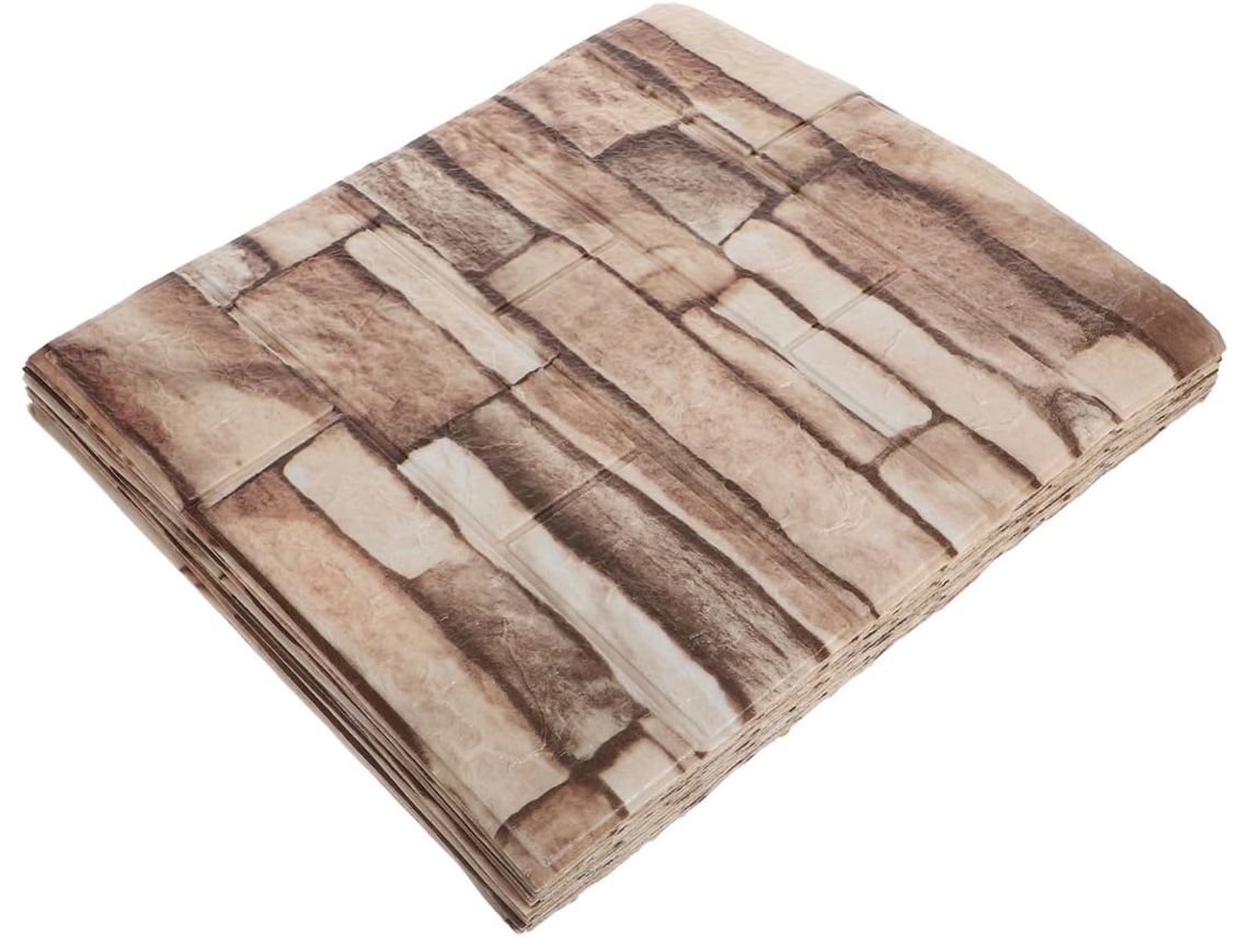 20 Pegatinas Autoadhesivas Con Efecto Ladrillo Pintado Para Decoración De Paredes.