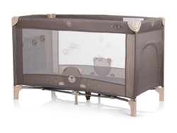Cuna de viaje CAPRI Bear beige CHIPOLINO