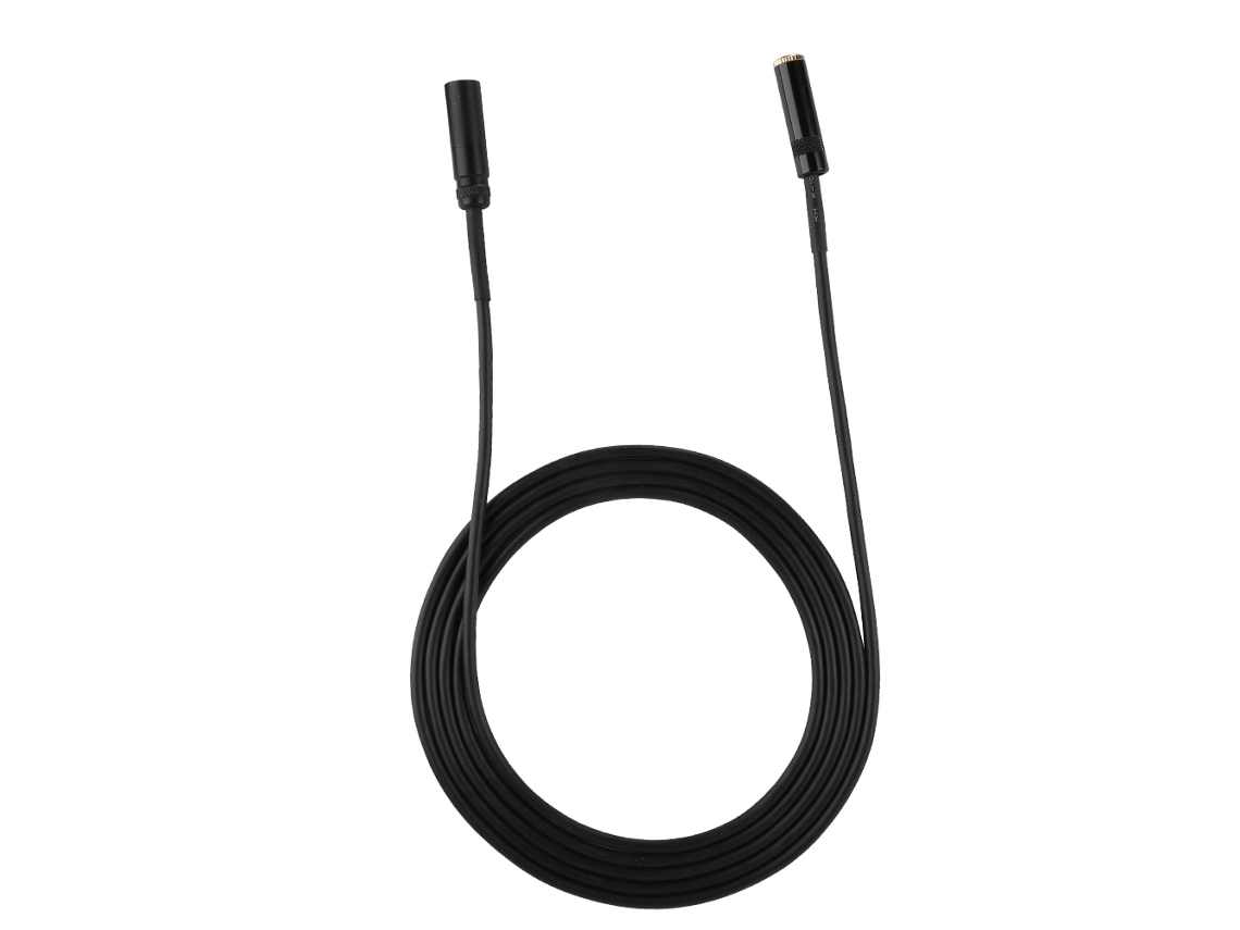 Adaptador de cable de audio (conversión de conector hembra de 3,5 mm a mini XLR macho, 2 m)