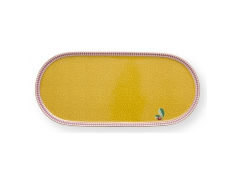 Plato Tarta PIP STUDIO La Majorelle Amarillo 25X12