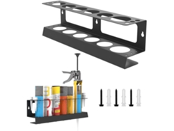 Organizador de pegamento | Soporte para tubos y selladores | Soporte de pared para cartuchos y aerosoles Gokoco