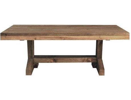Mesa de Jardín CARMO WOOD Sudexpress (Marrón - Madera - 280x94x75 cm)
