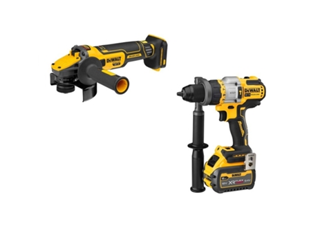 Kit Amoladora 125Taladro Xrp2X54V 6Ah Dcd999T1 Dcg409T1 DEWALT