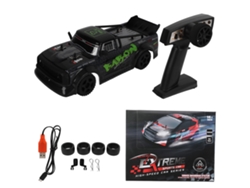 Coche Teledirigido A Escala 1/24, Eléctrico, De Carreras De Derrapes, Con Batería De Larga Duración Y Un Alcance De 50 M. Apto Para Niños A Partir De 14 Años.