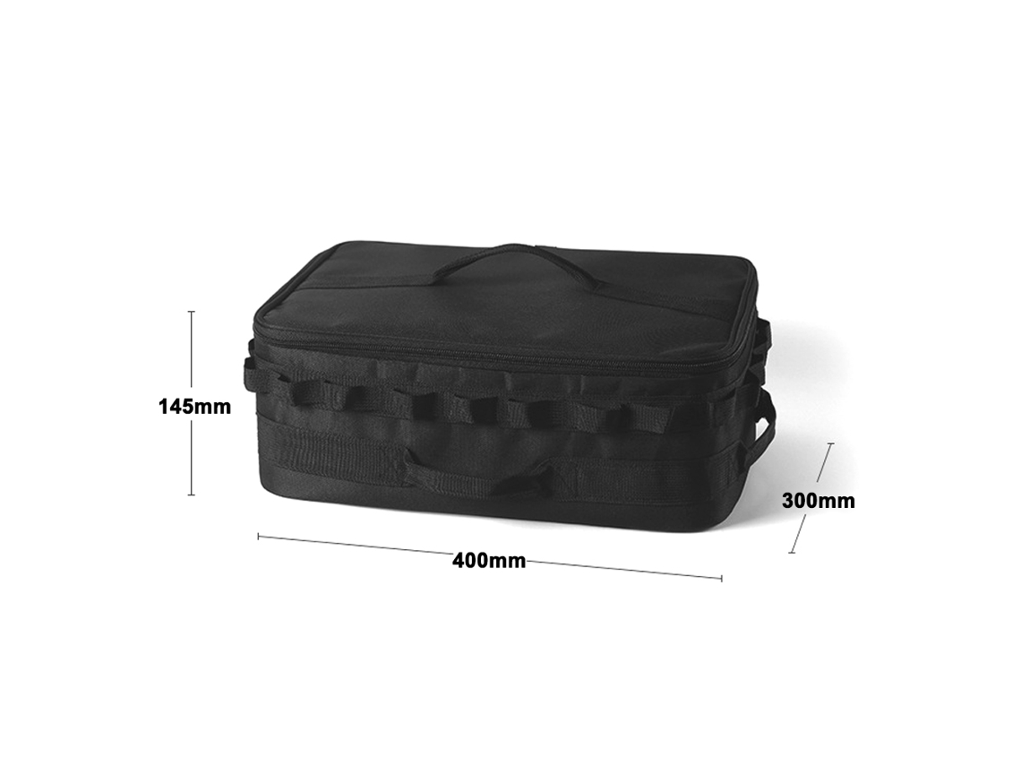 Bolsa Multifuncional De Lona Oxford Para Guardar Utensilios De Cocina Y Hornillos De Camping, Con Gran Capacidad.