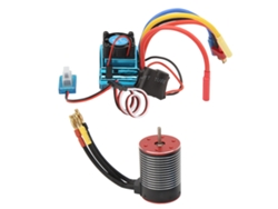 Ymsl Kit Motor Brushless Esc Rc Profesional Impermeable 3650 4500kv 120a Para Coches Rc Accesorios Hxl