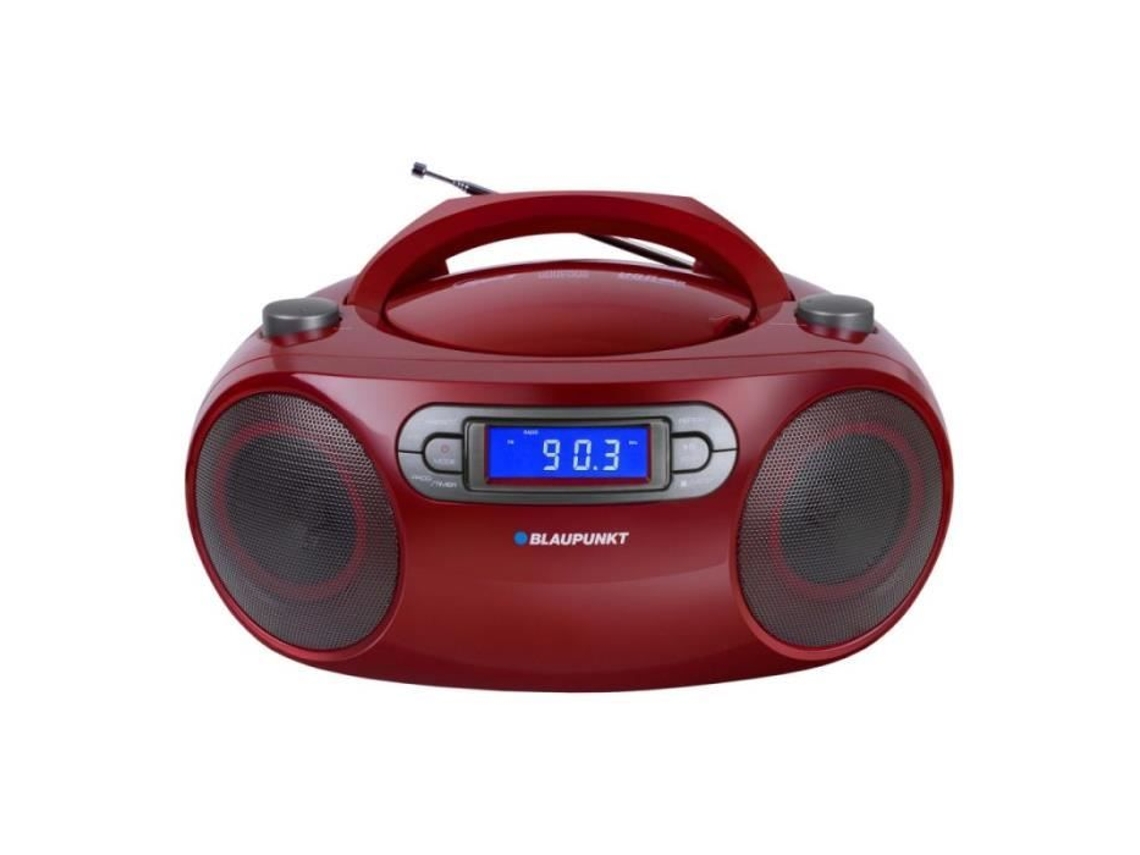 BLAUPUNKT Boombox Fm Pll/Cd Mp3 Usb Reloj/Alarma Bb18Rd