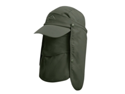 Sombrero Unisex Multifuncional Para El Sol Con Protector Facial Extraíble Y Solapa Protectora Para El Cuello De 360° Para Pesca Y Escalada.