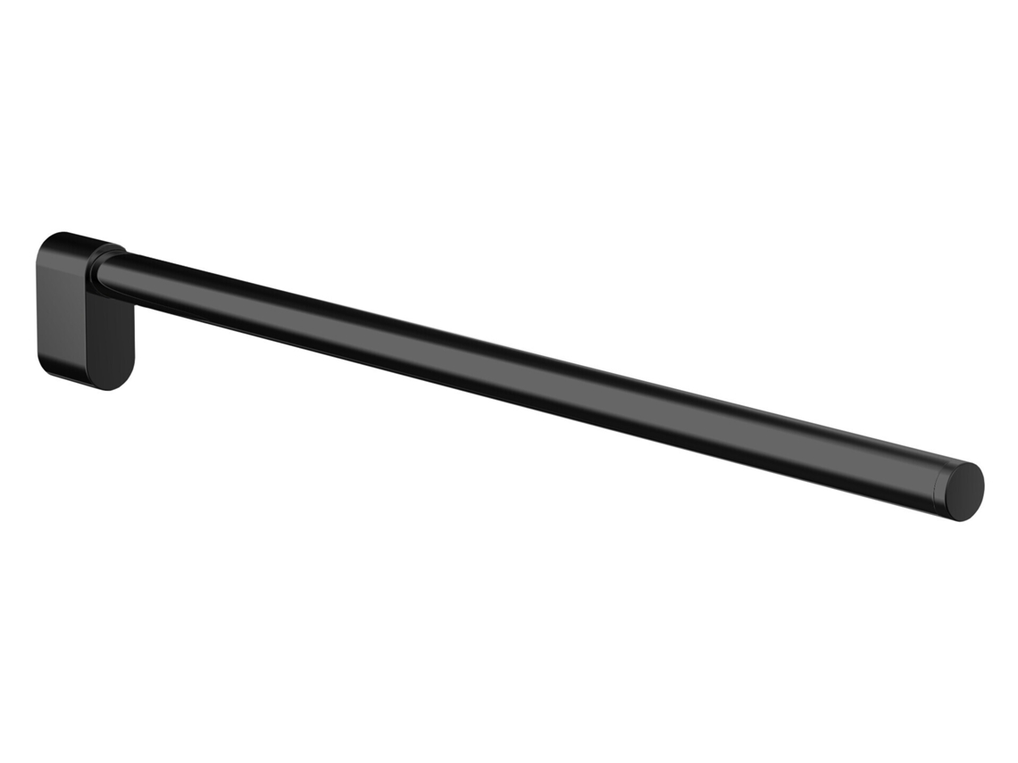 Toallero Emco Flow, Monobrazo, Rígido, 430 Mm, 2750, Color Negro