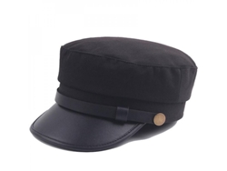Gorra Unisex Con Visera, Estilo Baker Boy, Boina, Estilo Newsboy, Estilo Militar, Con Ala. Talla Única 56-58 Cm. Algodón + Pu.