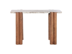 Consola Mango Marmol Marron 120x53x75cm