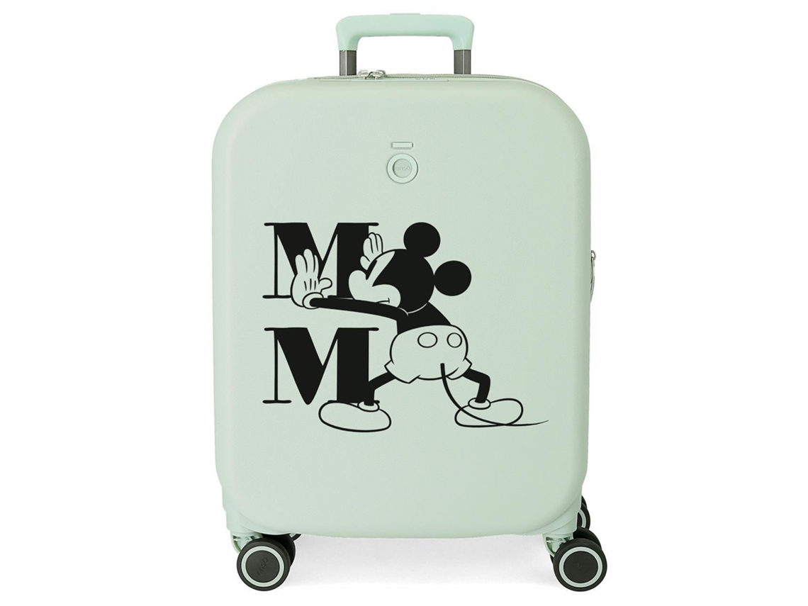 Disney Mickey Maleta De Cabina Abs Rígida Happiness Verde