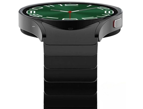 Pulsera Titanio Acero Inoxidable para Samsung Galaxy Watch4 42Mm Negro ¡ANTIMPACTO!