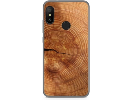 Carcasa Xiaomi Mi A2 Lite TUMUNDOSMARTPHONE Madera 04 Multicolor