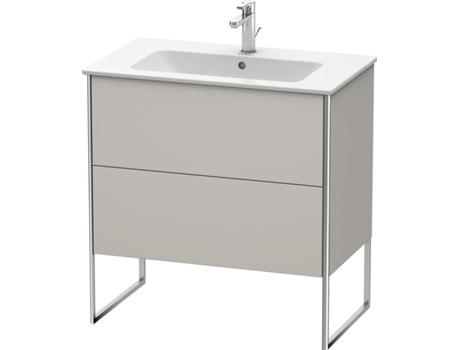 DURAVIT XSquare Vanity unit vertical 81.0 x 47.8 cm, 2 cajones, para lavabo ME de Starck 233683