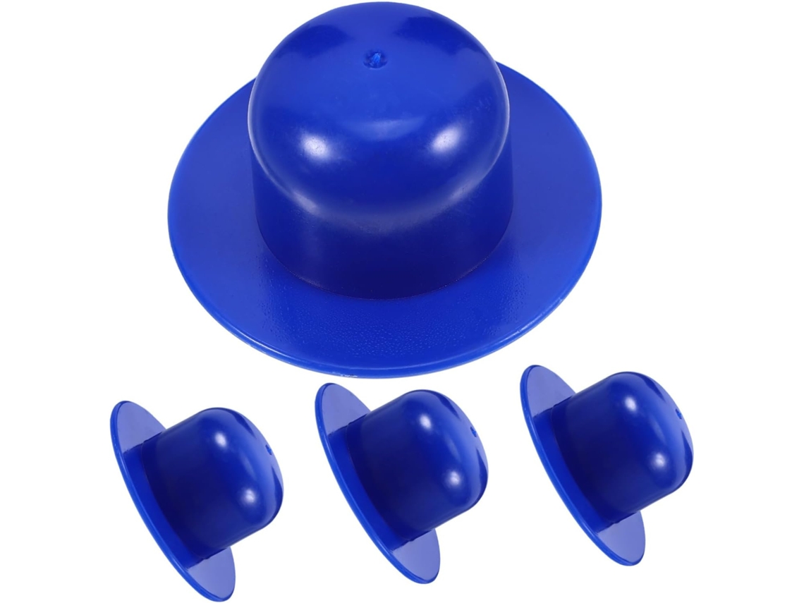 Tapones Para Orificios De Piscina 4piezas Enterradas Y Elevadas Pvc