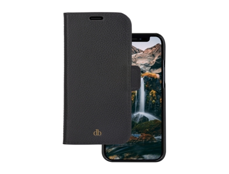 Funda Folio para iPhone 13 DBRAMANTE1928 Negro