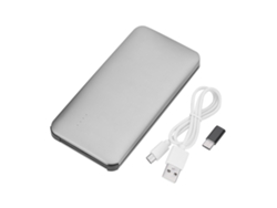 Batería Portátil Ultra Slim De 10000mah Con Cable Y Protección Múltiple Para Android Ios