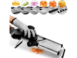 Cortador de frutas y verduras ajustable de acero inoxidable MDUG
