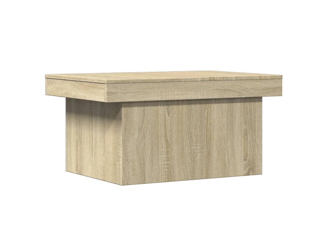 Maison Exclusive - Mesa De Centro Madera De Ingeniería Roble Sonoma 100x55x40 Cm