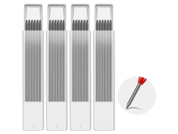 24 Refills De Lápiz Mecánico Para Carpintería, 2.8mm Graphito Hb Para Agujeros Profundos, Reemplazo De Construcción