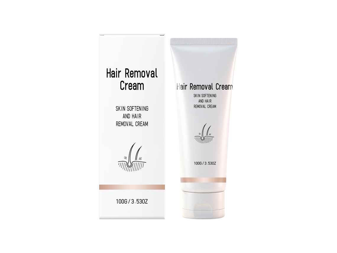 Crema depilatoria refrescante para una depilación eficaz.